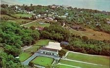 Ogunquit-By-The-Sea Maine Ogunquit Playhouse Theatre 1964 Postcard Vintage