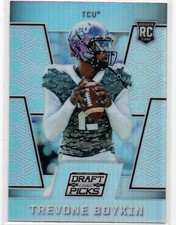 2016 Prizm Draft Picks 192 Trevone Boykin TCU    Silver Prizm RC