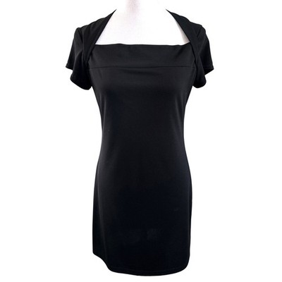 Dawn Joy Fashions Vintage Square Neck Little Black Dress Women 9-10 Short Sleeve | eBay Dawn Joy Fashions Vintage Square Neck Little Black Dress Women 9-10 Short Sleeve | eBay