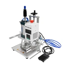 8*10cm 500W Pneumatic Hot Foil Stamping Machine Digital Embossing Machine Press
