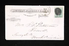 US COVER PHILADELPHIA PENNSYLVANIA WHOLESALE DRUGGISTS ADVERTISING MISSING FLAP