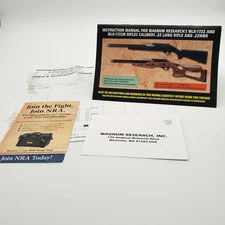 Instruction Manual for Magnum Research MLR-1722 MLR-1722M Factory Original