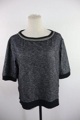 MARELLA SPORT DAMEN SHIRT L WOMAN CASUAL VINTAGE TOP T-SHIRT KURZARM LOGO