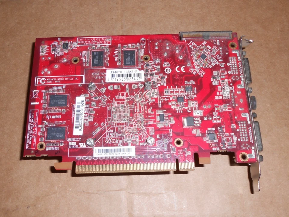 Radeon PCS Powercolor AX4670 1GBK3-P Video Card - Image 2 of 4