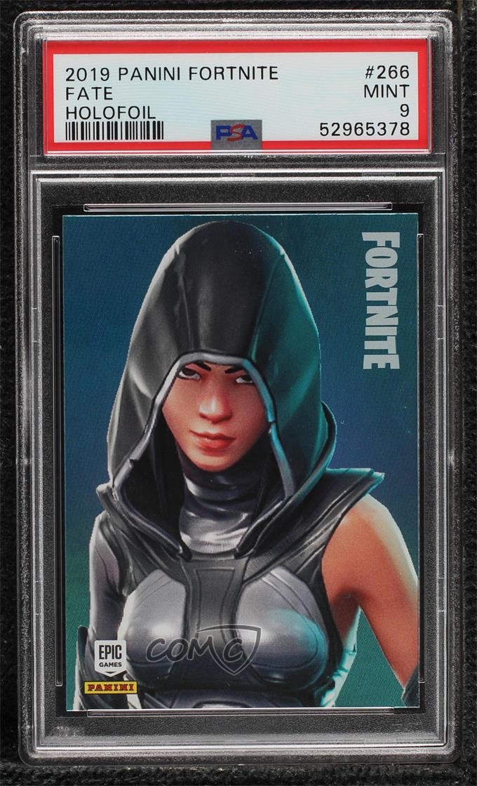 2019 Panini Fortnite Holofoil Fate #266 PSA 9 MINT ne4