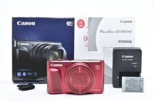  Top MINT /Box Canon PowerShot SX720 HS Red 20.3MP Compact Digital Camera JAPAN