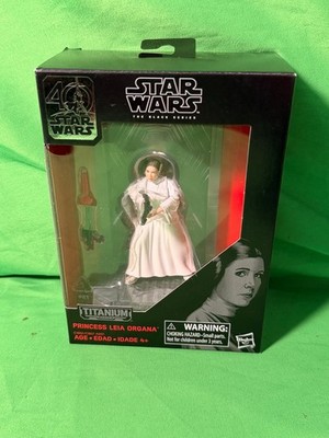 Star Wars Black Series Titanium Collection 40th anniversary Princess Leia Organa