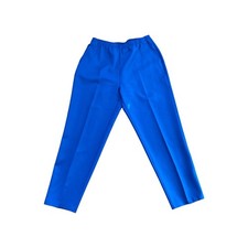 Bend Over by Levi Strauss Blue Elastic Waist Pull On Dress Pants Size 18 USA