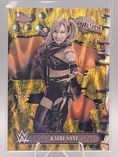 2025 Topps Chrome Cactus Jack Wrestlemania #19 KAIRI SANE Gold Refractor 25/50