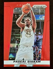 2024-25 Prizm Deca Pascal Siakam Red Prizm /199 RC 🔥 Pacers Rising Star