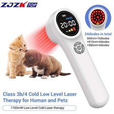1760mW Laser Therapy 660nm 810nm 980nm for Dog Cat Arthritis Pain Wound Healing