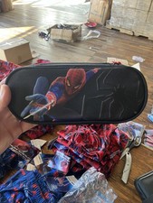 The Amazing Spider-Man Molded Zipper Pencil Case Marvel 2012 Movie School NWT