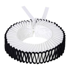 Elizabethan Neck Ruff Clown Cosplay Detachable for Photography Props Festival