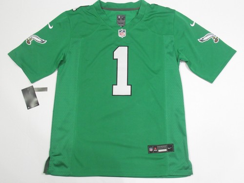 Jalen Hurts #1 Philadelphia Eagles Team onField Jersey KELLY Green