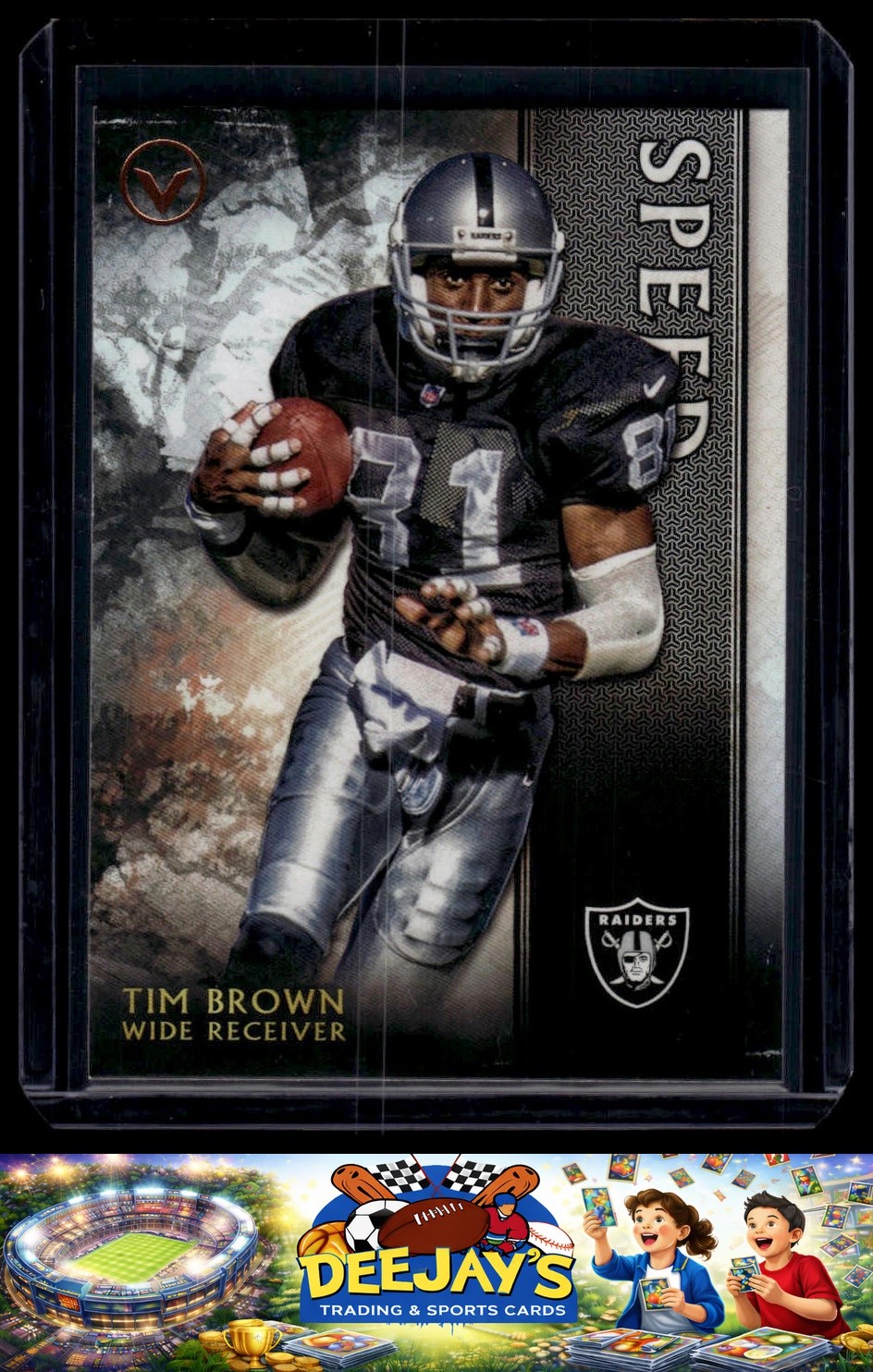 2015 Topps Valor #189 Tim Brown Speed Los Angeles Raiders