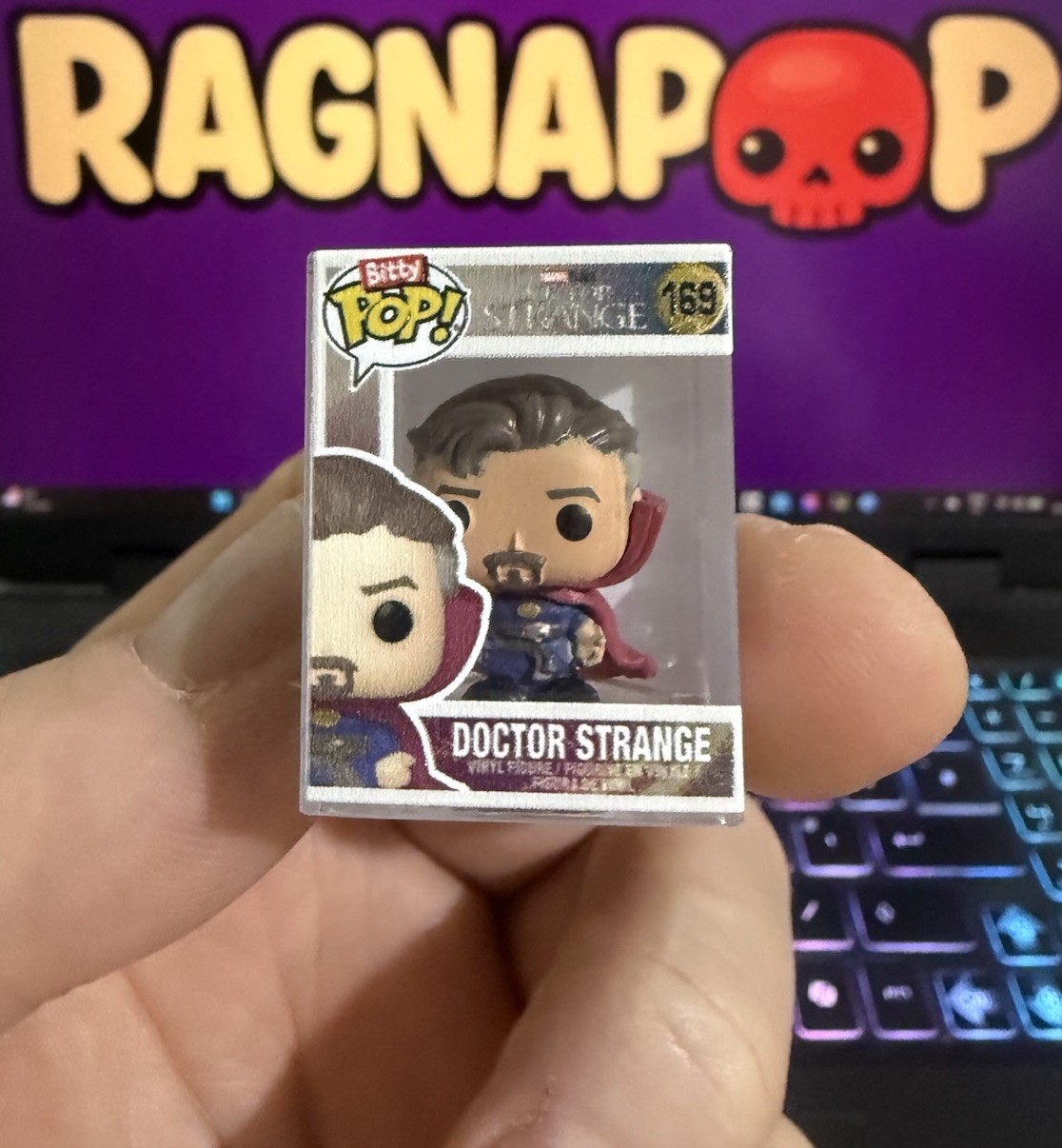 Funko Bitty Pop Marvel Doctor extraño # 169 1/3 persecución (0,9 pulgadas de alto)