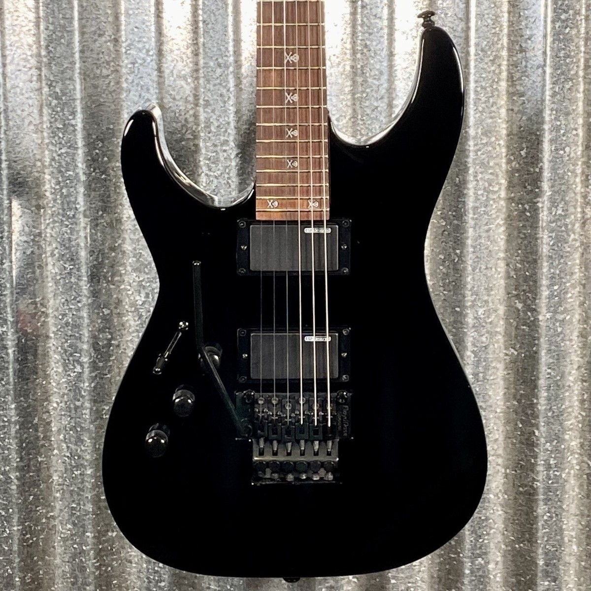 ESP LTD KH-202 Kirk Hammett Signature Gloss Black Left Hand Guitar