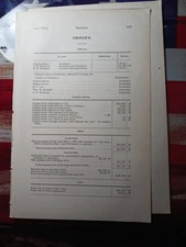 1877 Pennsylvania Train Report PEOPLES RAILROAD Mt Carbon Minersville Railway PA