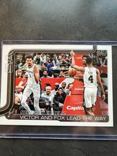 2025-26 Topps -  De'Aaron Fox / Victor Wembanyama #300. BV $8