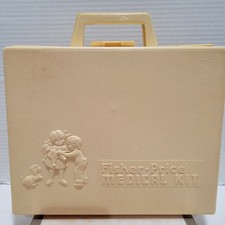 FISHER PRICE  Vintage Medical Kit  Accessories  936 - Doctor Nurse 1977 Read