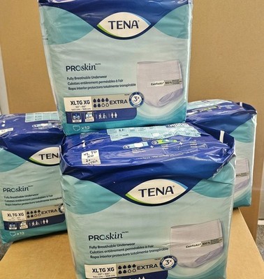 TENA Disposable Underwear Diapers X-Large Ultimate Extra 48 Piece/4Pack (Box01)