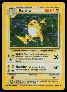 Raichu 14 102 | eBay
