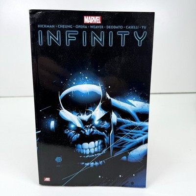 INFINITY Marvel Comics Graphic Novel by Jonathan Hickman 2014 DJ - NICE!!!