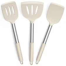 Best P&P CHEF Silicone Cooking Utensils, 3 PCS Heatproof Kitchen Utensil Set for
