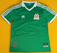 Adidas Mexico Retro Home 1986 Classic Jersey New Mens XL