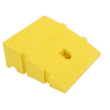 13cm Portable Curb Ramp Yellow Heavy Duty For Cars Wheelchairs Motorcycles