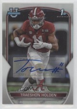 2022 Bowman U Chrome Prospect Refractor 137/499 Traeshon Holden #18 Auto 0b4t