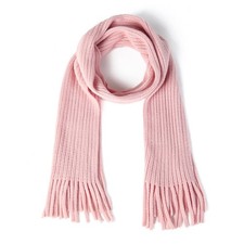 Kids Knit Scarf Winter Fashion Solid Color Toddler Baby Scarves Neck Warmer