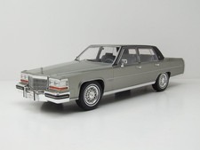 Cadillac Fleetwood Brougham 1982 grau metallic Modellauto 1:18 MCG