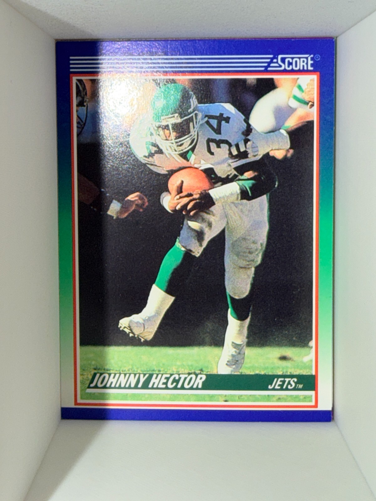 1990 Score #370 Johnny Hector New York Jets
