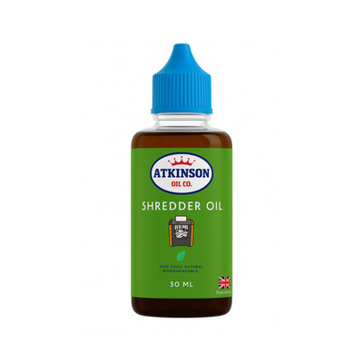 Aktenvernichter Öl 30ml - biologisch abbaubares ungiftiges Gleitmittel reduziert Staus
