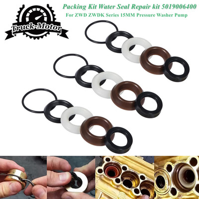 Pressure Washer Seal Kit 5019006400 for Comet Pump ZWD2530G , ZWD4030G, ZWD4040G