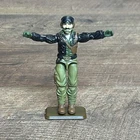 1985 Vintage G.I. GI Joe 3.75 ARAH Heavy Metal v1 Mauler Driver Figure