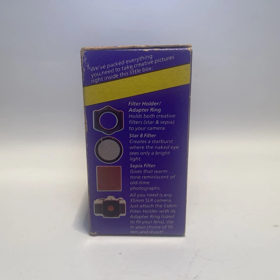 Cokin Creative Filter System “The Changer” Star 8 And Sepia Filter - Image 3 of 4