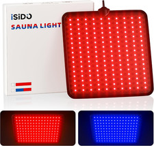 Sauna Light 660Nm 470Nm 850Nm Infrared Red  Blue Light Therapy Panel