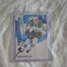 JASON ROBERTSON BLUE PARALLEL SP ROOKIE AUTHENTIC CARD FROM 20/21 SET #111