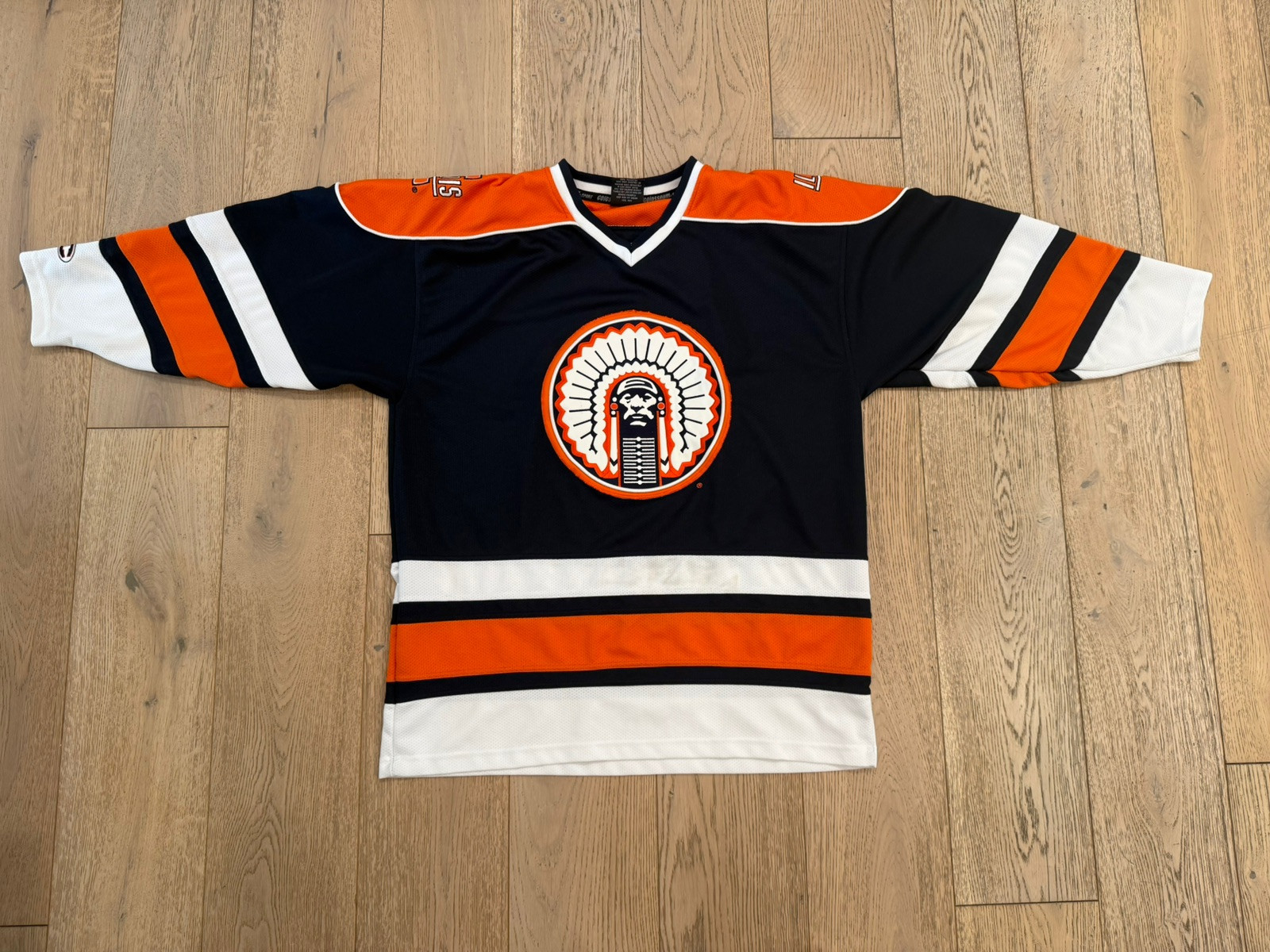 Rare Illinois Fighting Illini Chief Illiniwek Colosseum Sewn
