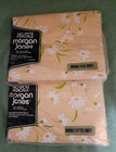 VTG MORGAN JONES  Double Flat Sheet & Fitted Sheet "Dainty Daisies" Peach, NIB — photo 3