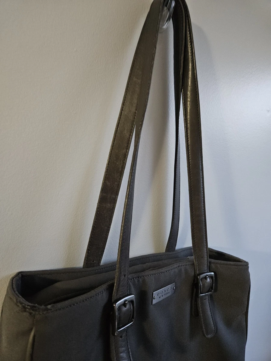Coach Shoulder Bag Gray Bags & Handbags for Women for sale | eBay