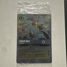 Fabled Tinker Bell Giant Fairy 11/P3 Glimmer Foil Promo 2025 Lorcana SEALED
