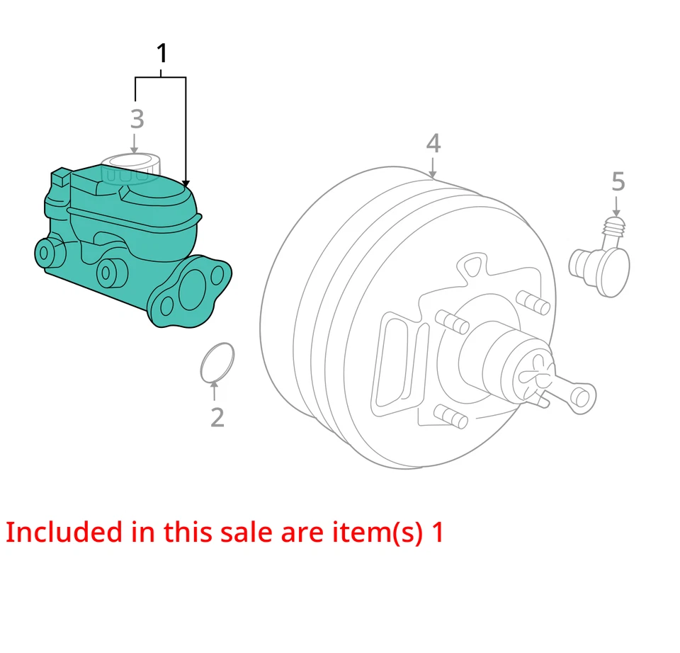 Cilindro maestro de freno Explorer Sku #4077760 2006 Foto 3 de 4