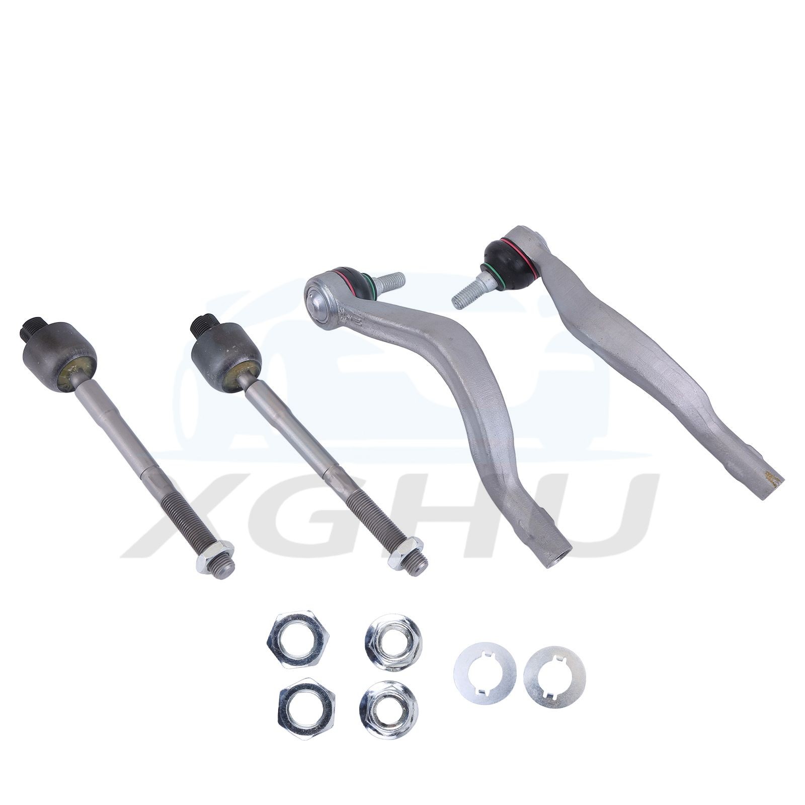 For 2014-2017 Maserati Ghibli Quattroporte Inner Outer Tie Rod End Left & Right