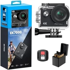 AKASO EK7000 4K30FPS 20MP WiFi Action Camera with EIS Ultra HD 131FT Waterpro