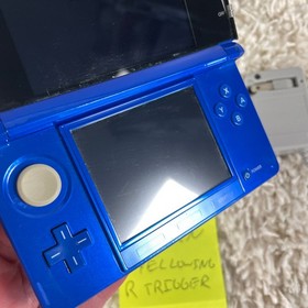 Nintendo 3DS Cobalt Blue Handheld Handheld Console System CTR-001 Japan Read