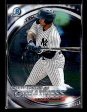 2020 Bowman Draft #GOG-JD Jasson Dominguez Glimpses of Greatness Yankees
