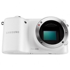 Samsung NX2000 Smart Wi-Fi Mirrorless Digital Camera Body - White EV-NX2000 